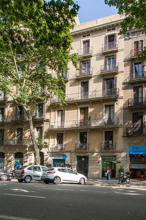 Eixample Patio Views With Amazing Terrace Apartment Barcelona