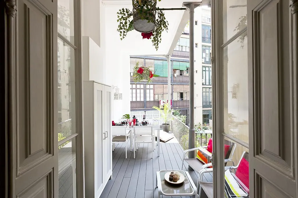 Apartment Eixample Patio Views With Amazing Terrace